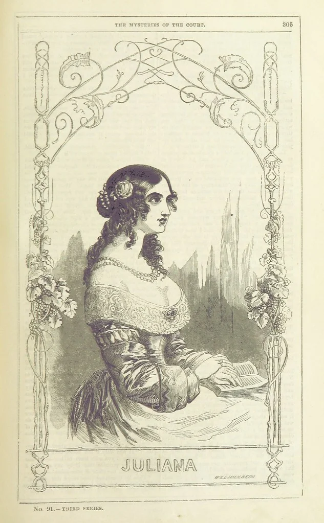 An illustration from The Mysteries of the Court of London ... With ... illustrations, 1849, leaf 321