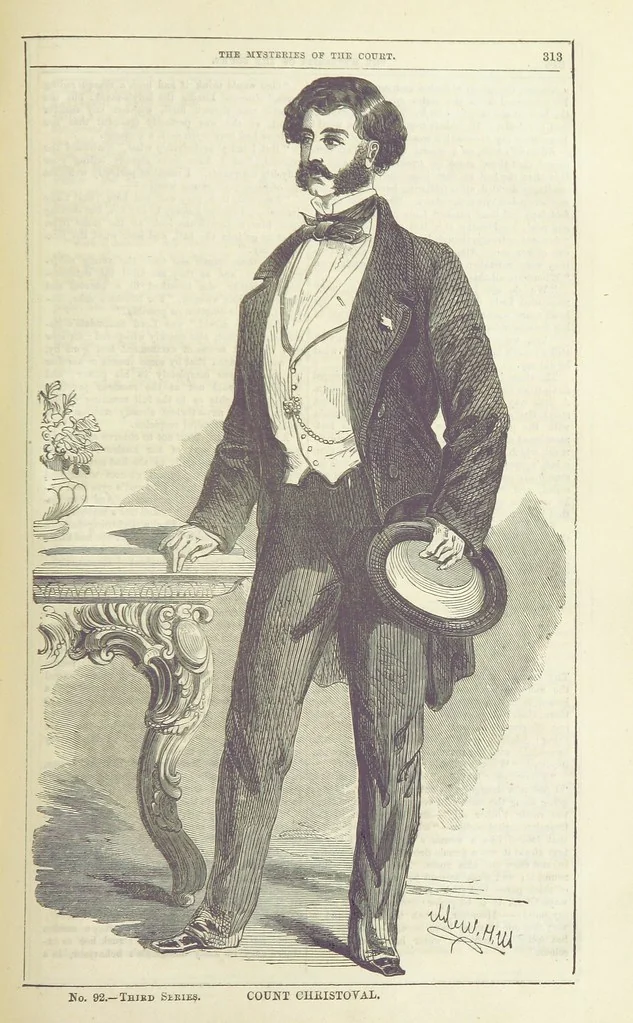 An illustration from The Mysteries of the Court of London ... With ... illustrations, 1849, leaf 329