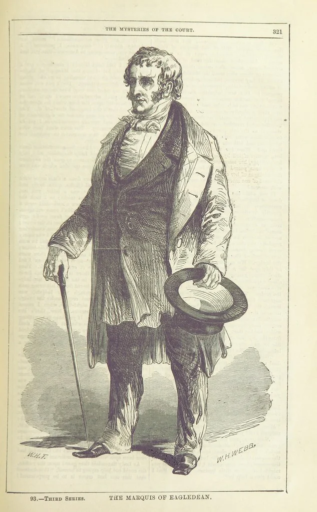 An illustration from The Mysteries of the Court of London ... With ... illustrations, 1849, leaf 337