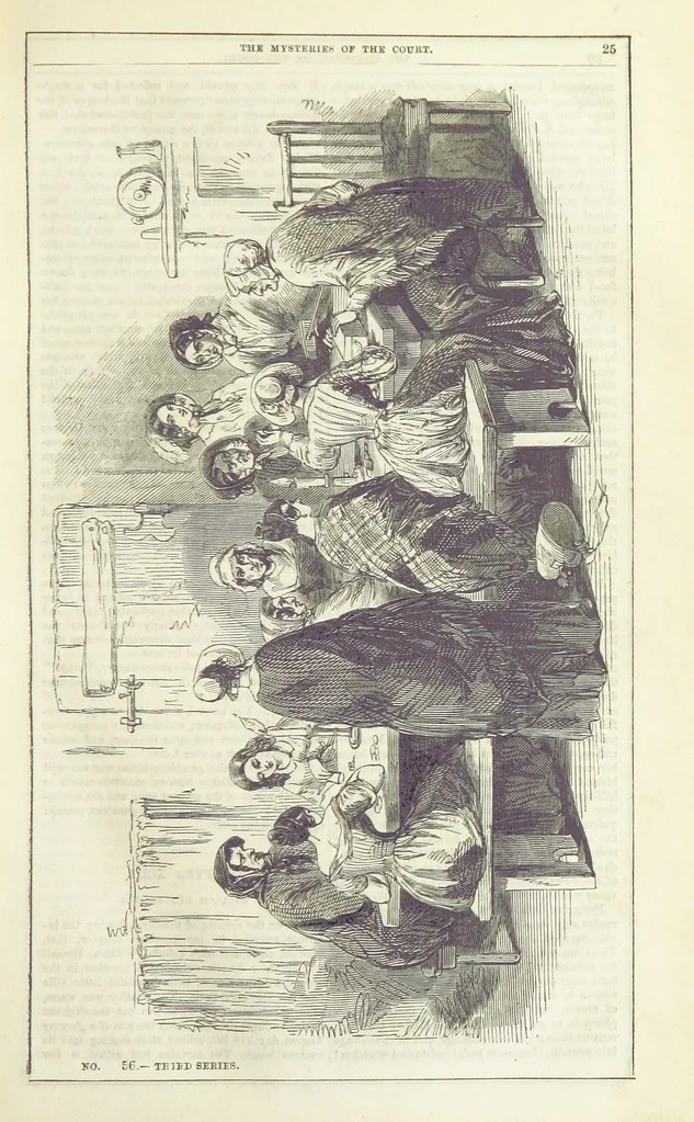 An illustration from The Mysteries of the Court of London ... With ... illustrations, 1849, leaf 41