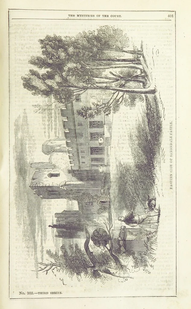An illustration from The Mysteries of the Court of London ... With ... illustrations, 1849, leaf 417
