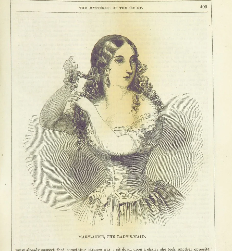 An illustration from The Mysteries of the Court of London ... With ... illustrations, 1849, leaf 425
