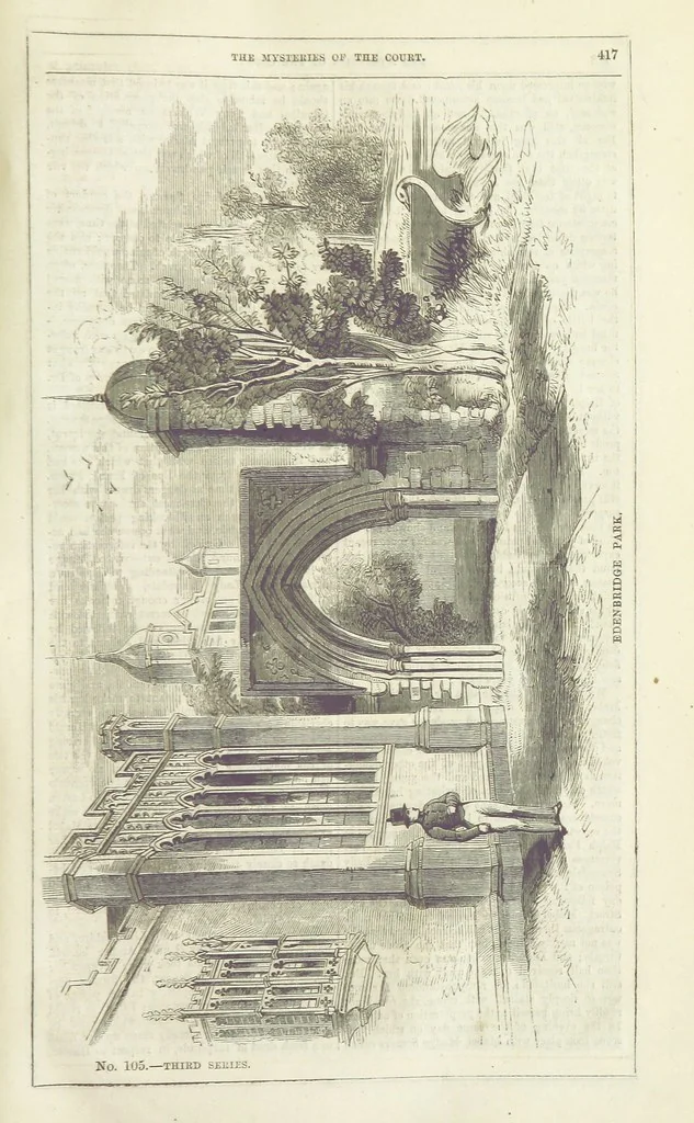 An illustration from The Mysteries of the Court of London ... With ... illustrations, 1849, leaf 433