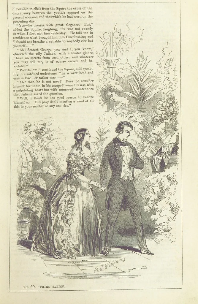 An illustration from The Mysteries of the Court of London ... With ... illustrations, 1849, leaf 73