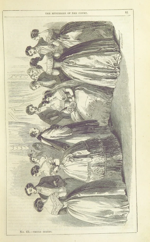 An illustration from The Mysteries of the Court of London ... With ... illustrations, 1849, leaf 97