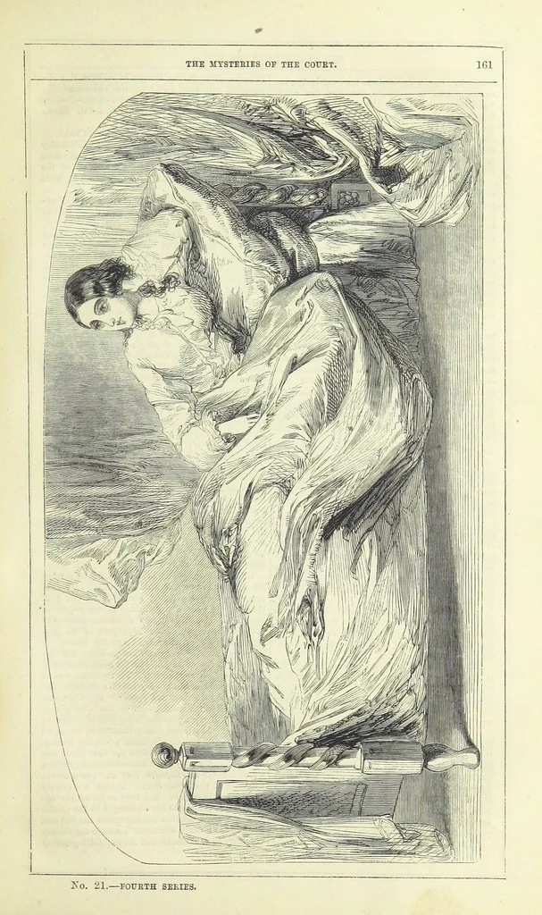 An illustration from The Mysteries of the Court of London ... With ... illustrations, 1849, leaf 177