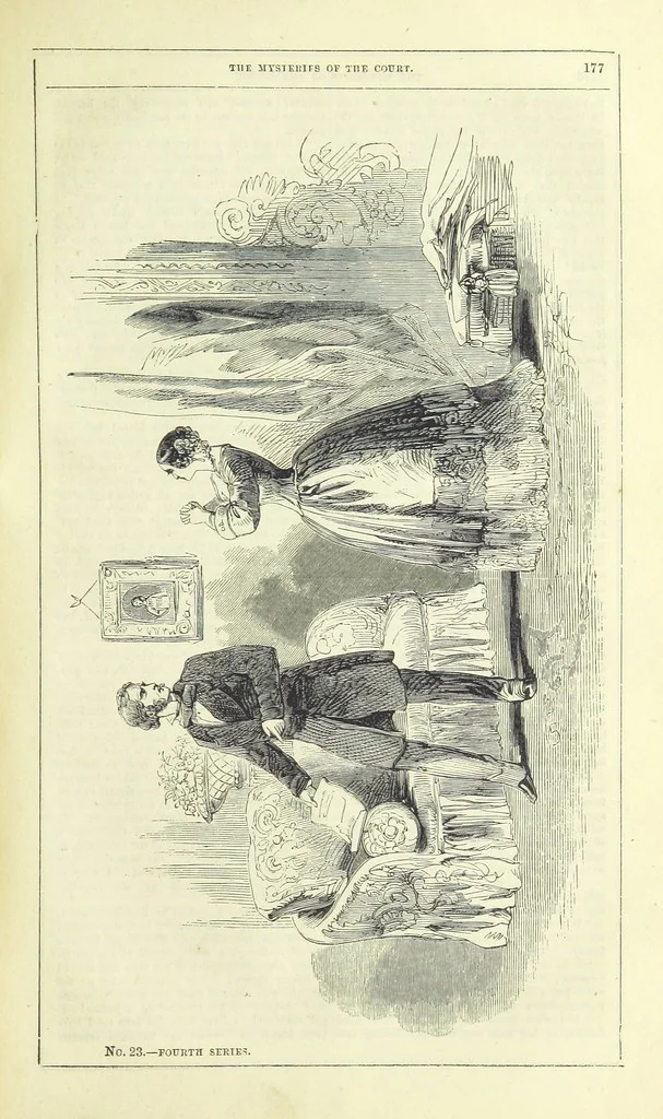 An illustration from The Mysteries of the Court of London ... With ... illustrations, 1849, leaf 193