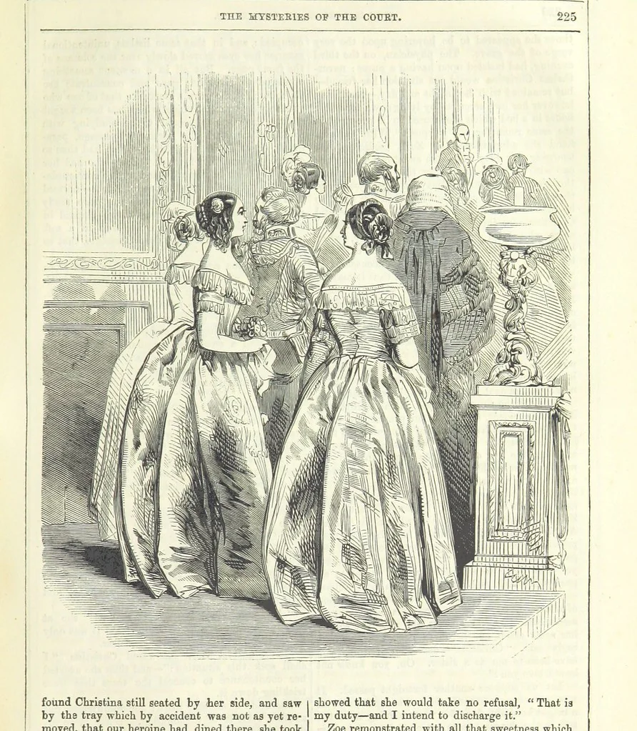An illustration from The Mysteries of the Court of London ... With ... illustrations, 1849, leaf 241