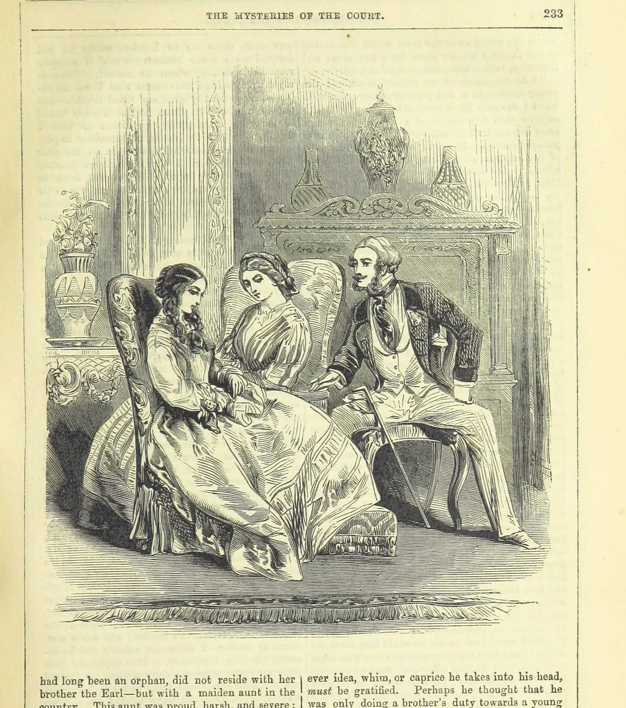 An illustration from The Mysteries of the Court of London ... With ... illustrations, 1849, leaf 249