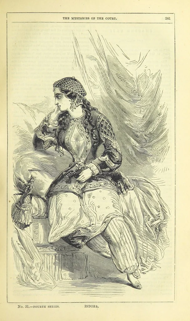 An illustration from The Mysteries of the Court of London ... With ... illustrations, 1849, leaf 257
