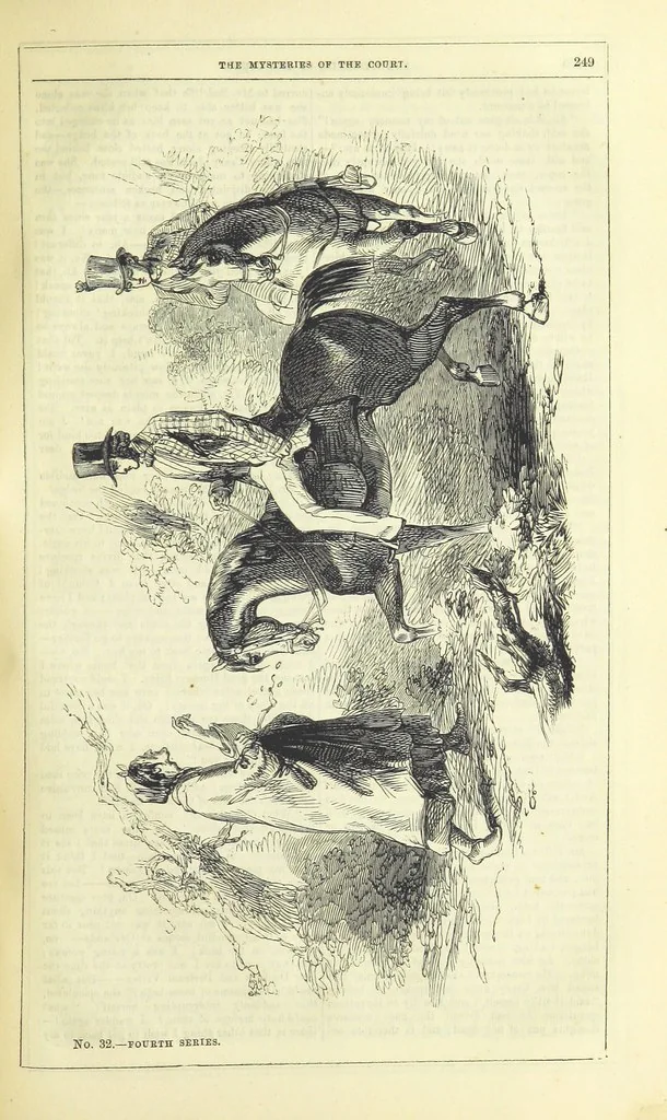 An illustration from The Mysteries of the Court of London ... With ... illustrations, 1849, leaf 265