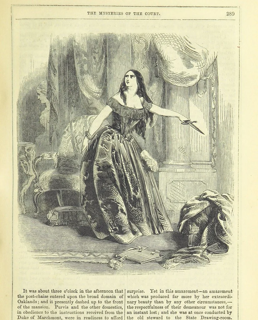 An illustration from The Mysteries of the Court of London ... With ... illustrations, 1849, leaf 305