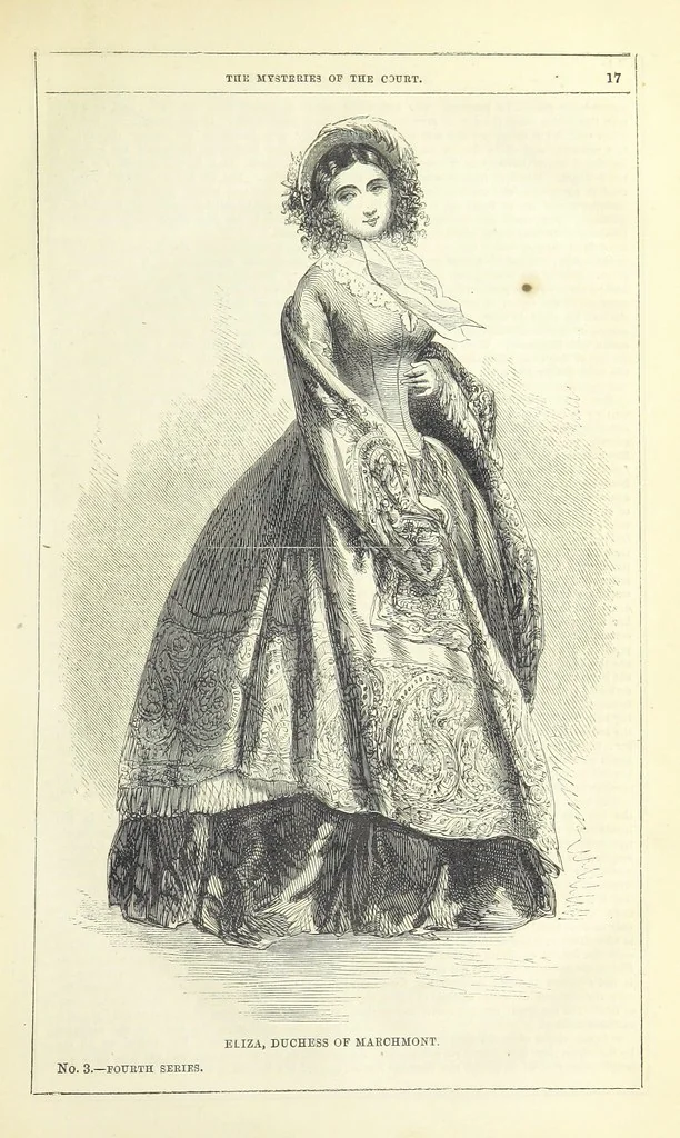 An illustration from The Mysteries of the Court of London ... With ... illustrations, 1849, leaf 33