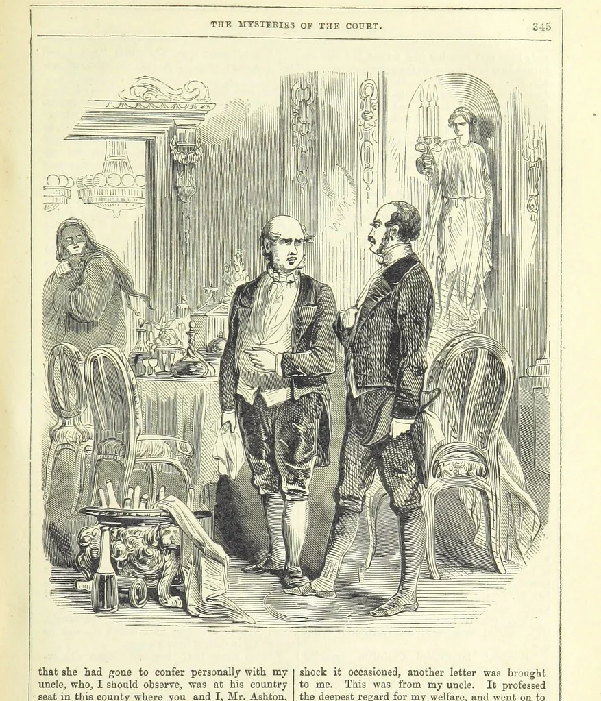 An illustration from The Mysteries of the Court of London ... With ... illustrations, 1849, leaf 361