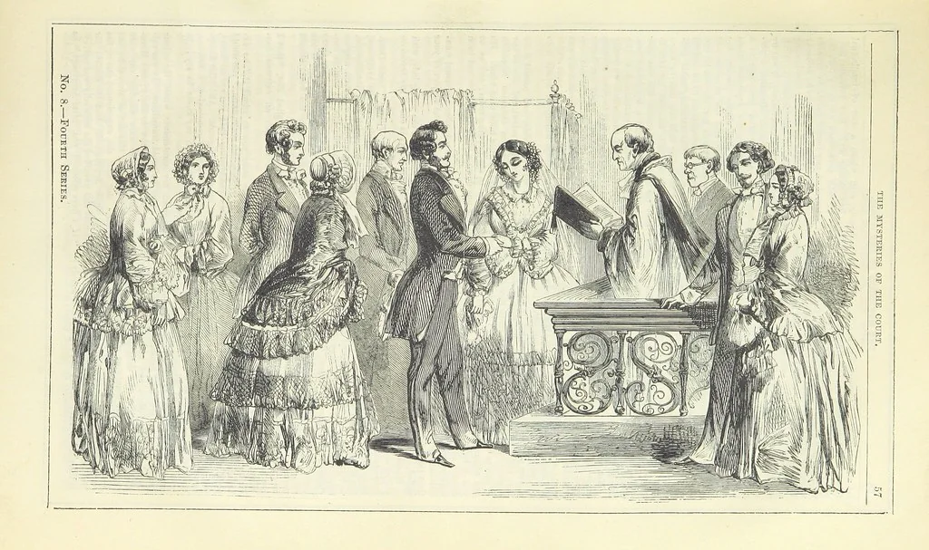An illustration from The Mysteries of the Court of London ... With ... illustrations, 1849, leaf 73