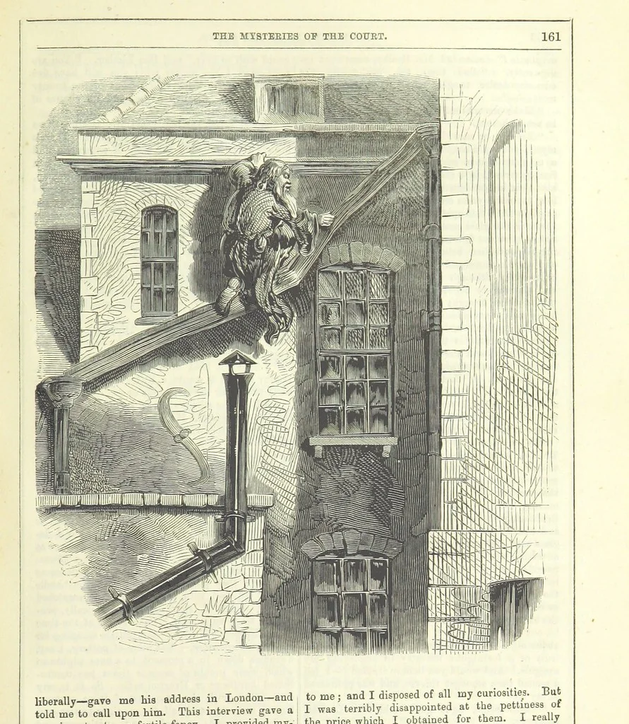 An illustration from The Mysteries of the Court of London ... With ... illustrations, 1849, leaf 177