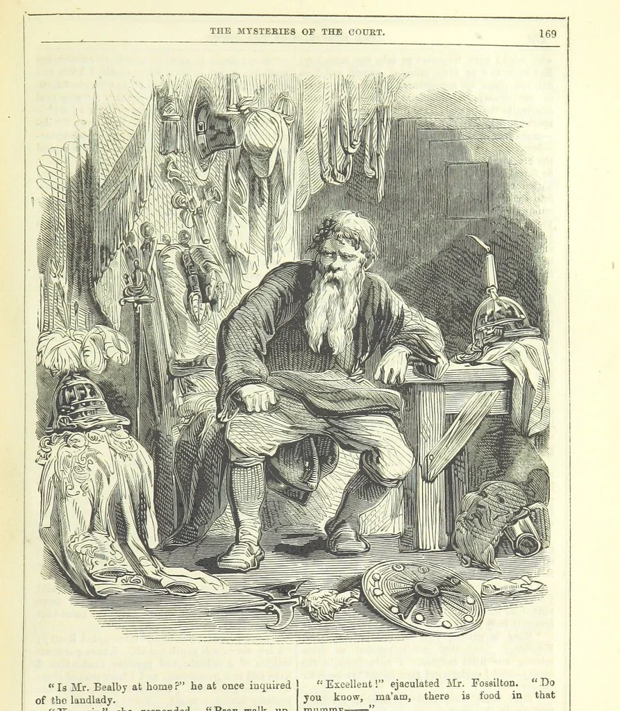 An illustration from The Mysteries of the Court of London ... With ... illustrations, 1849, leaf 185