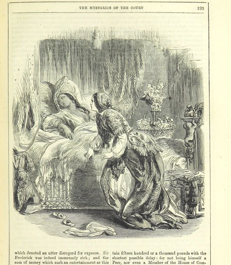 An illustration from The Mysteries of the Court of London ... With ... illustrations, 1849, leaf 209