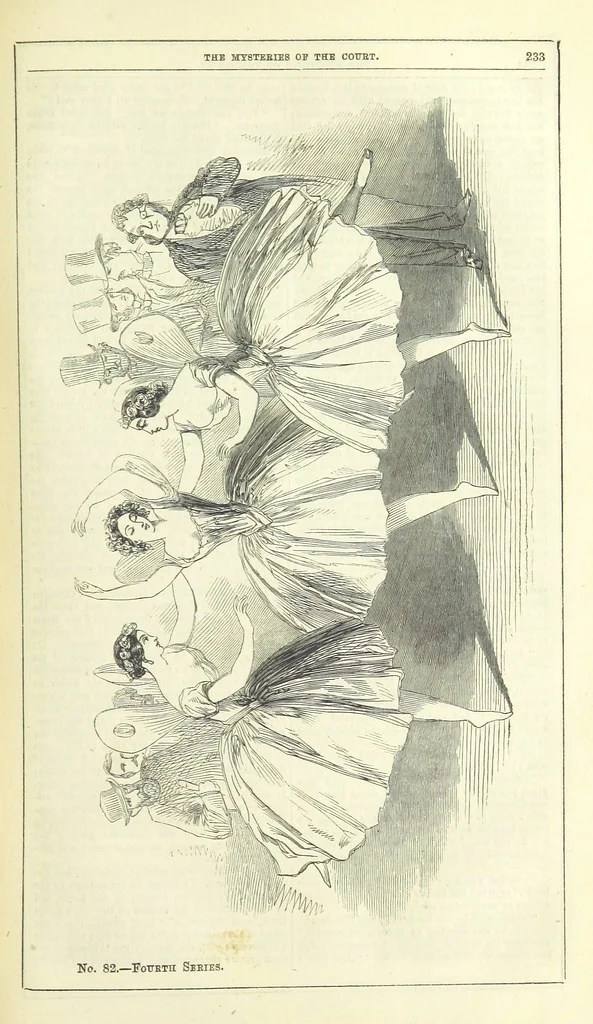 An illustration from The Mysteries of the Court of London ... With ... illustrations, 1849, leaf 249