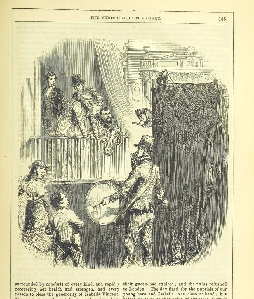 An illustration from The Mysteries of the Court of London ... With ... illustrations, 1849, leaf 361