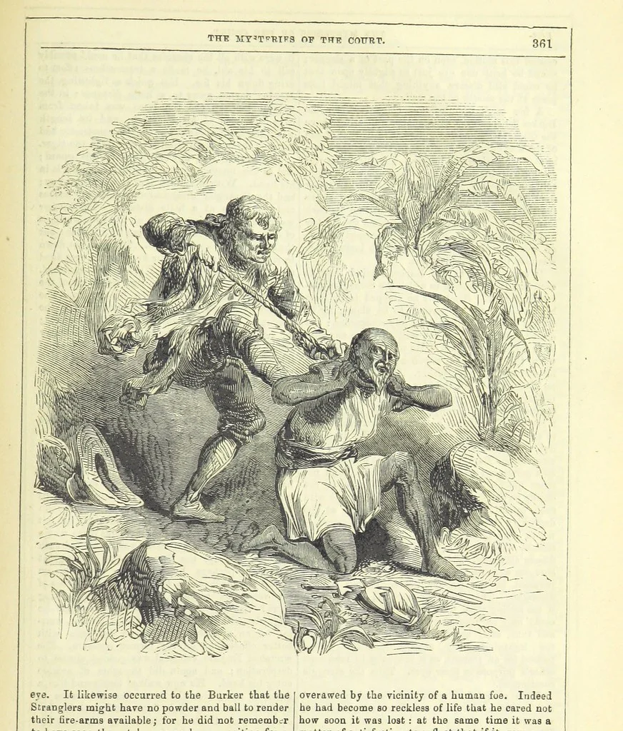 An illustration from The Mysteries of the Court of London ... With ... illustrations, 1849, leaf 377