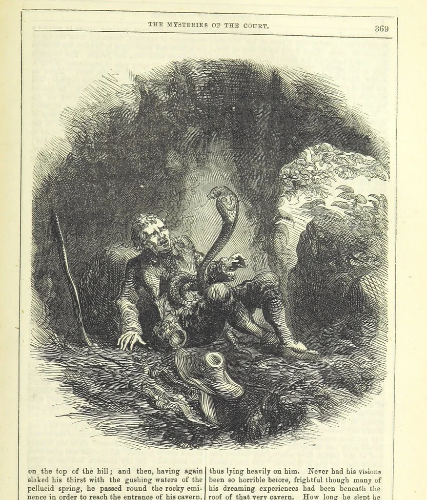 An illustration from The Mysteries of the Court of London ... With ... illustrations, 1849, leaf 385