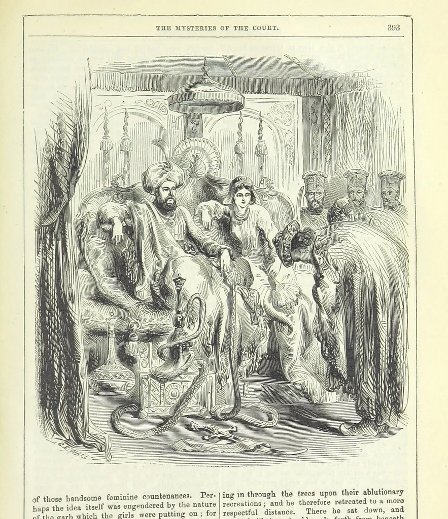 An illustration from The Mysteries of the Court of London ... With ... illustrations, 1849, leaf 409