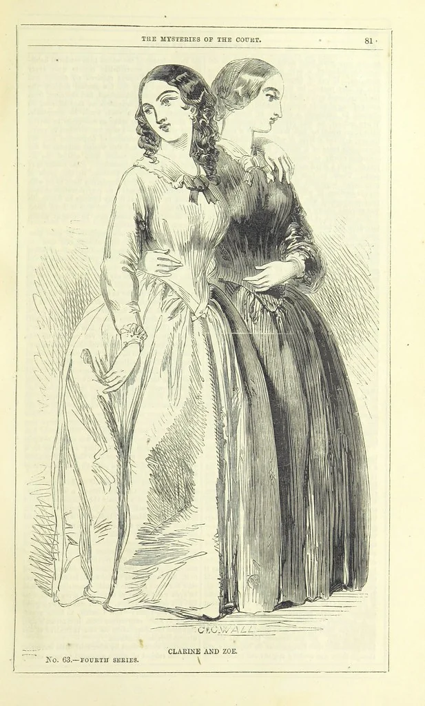An illustration from The Mysteries of the Court of London ... With ... illustrations, 1849, leaf 97