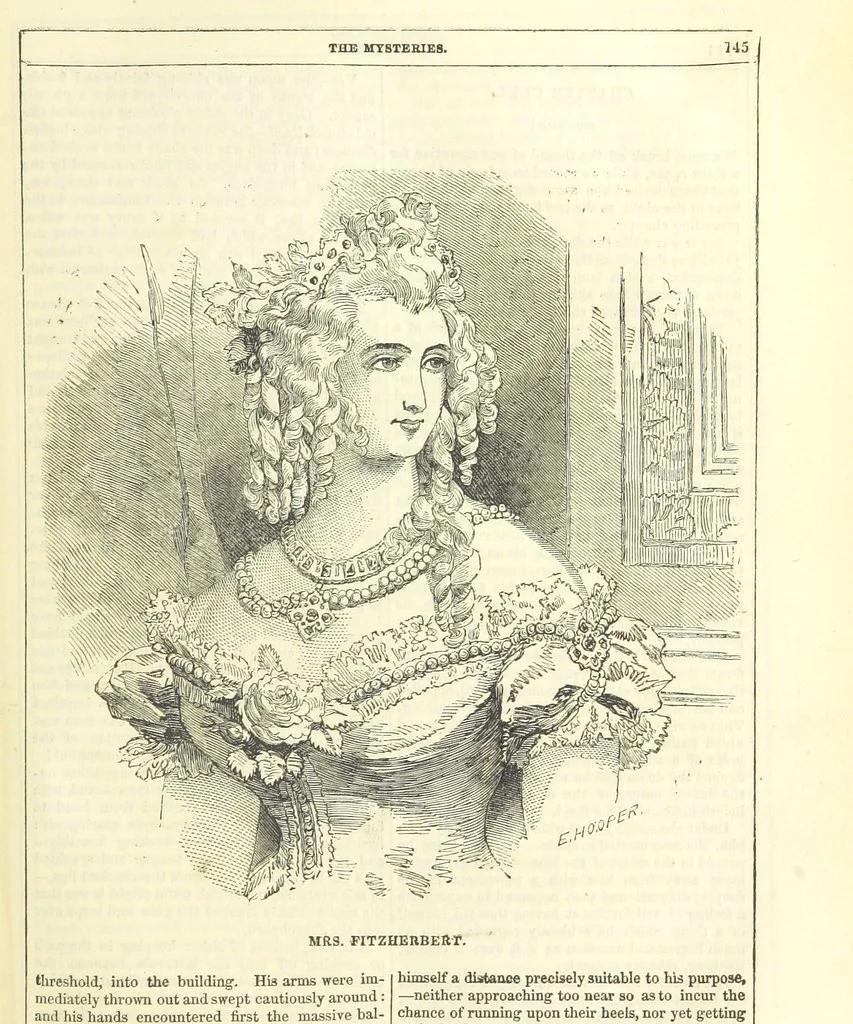 An illustration from The Mysteries of the Court of London, 1850, leaf 583