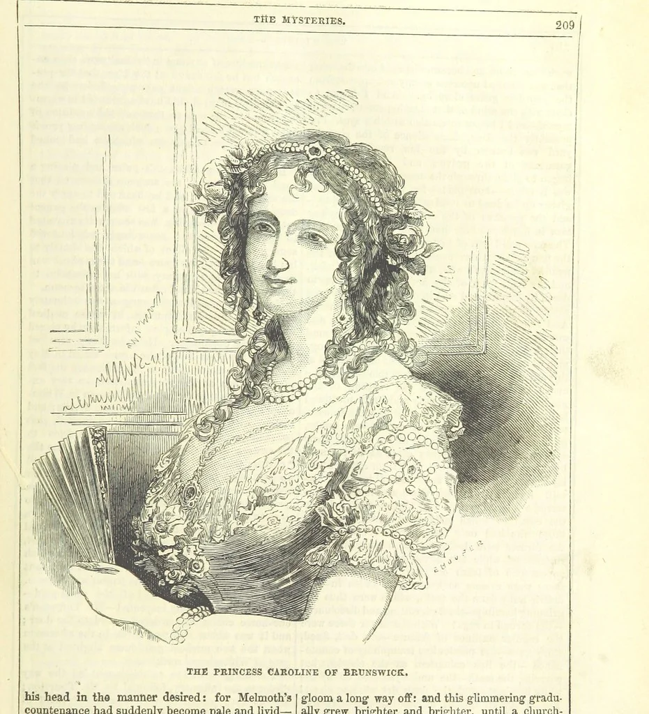 An illustration from The Mysteries of the Court of London, 1850, leaf 647