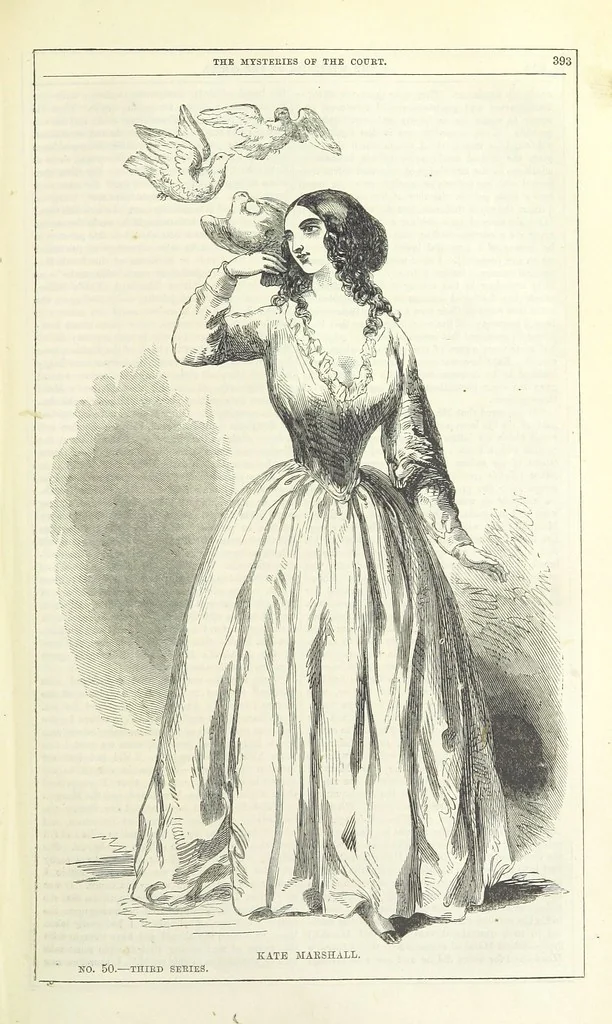An illustration from The Mysteries of the Court of London, 1850, leaf 407