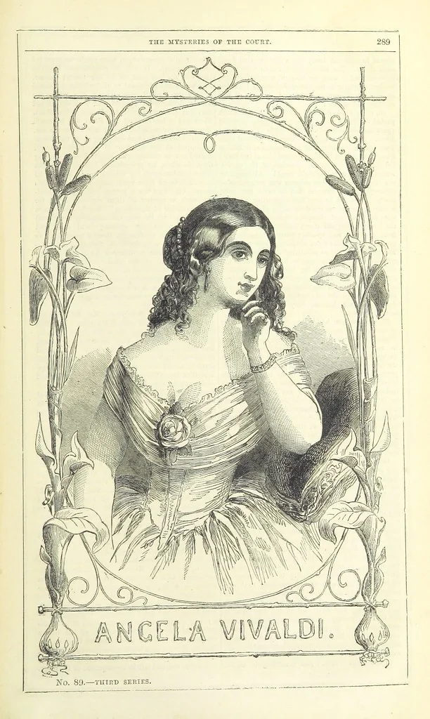 An illustration from The Mysteries of the Court of London, 1850, leaf 727