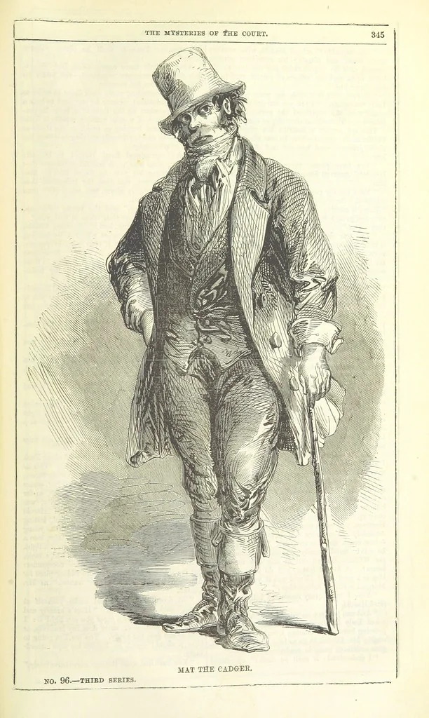 An illustration from The Mysteries of the Court of London, 1850, leaf 783