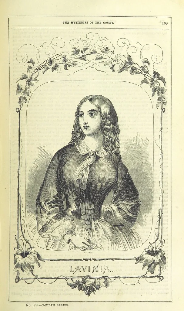 An illustration from The Mysteries of the Court of London, 1850, leaf 183