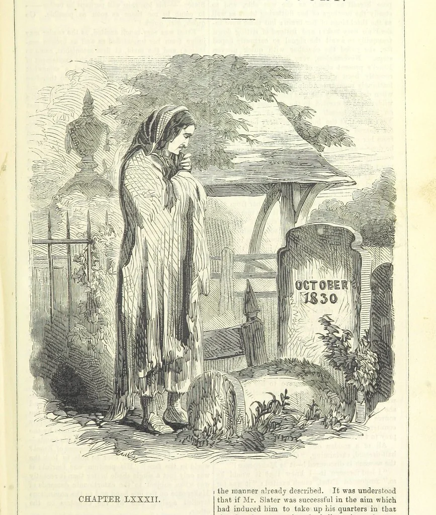 An illustration from The Mysteries of the Court of London, 1850, leaf 439