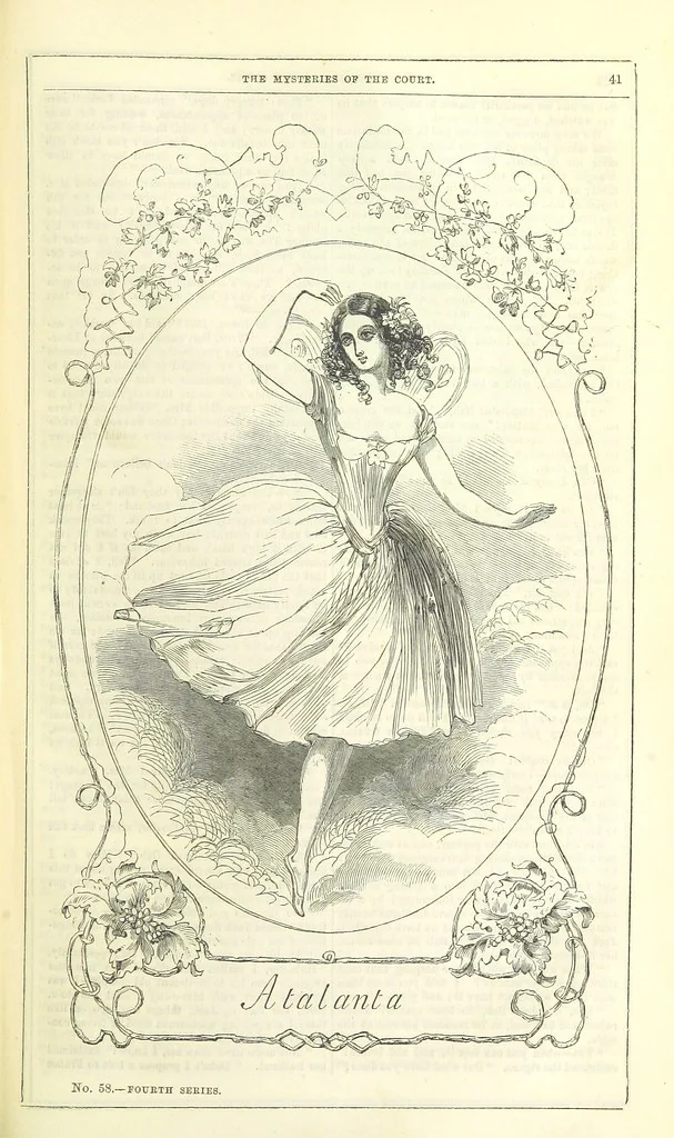 An illustration from The Mysteries of the Court of London, 1850, leaf 479