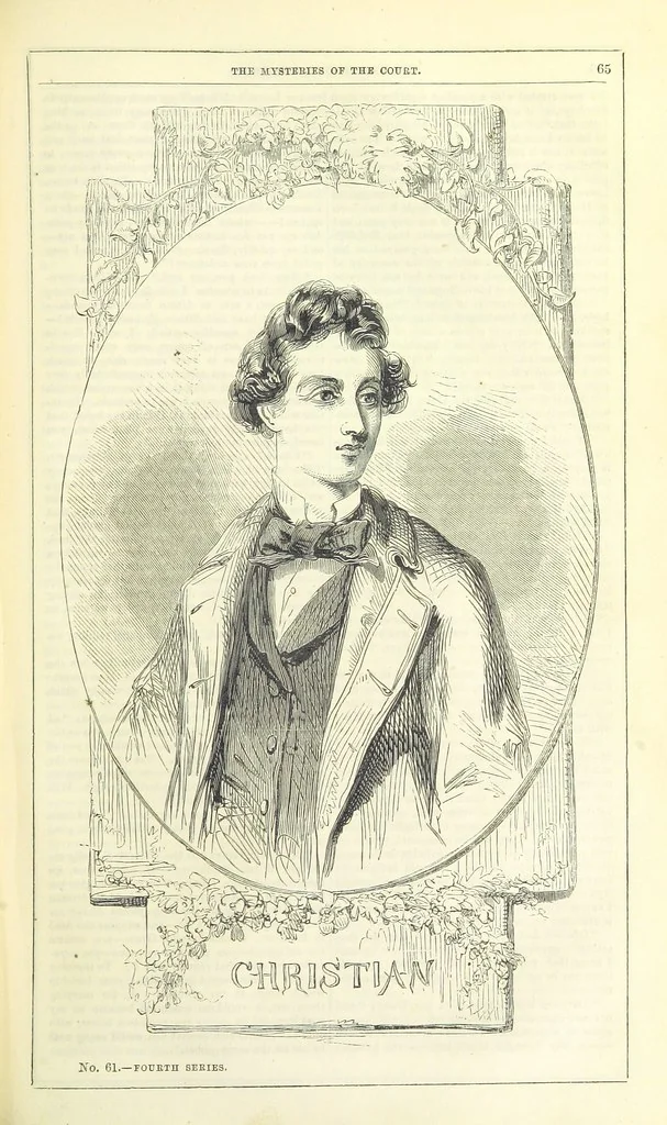 An illustration from The Mysteries of the Court of London, 1850, leaf 503