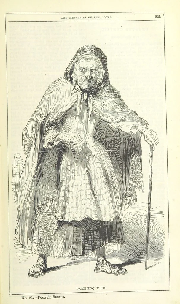 An illustration from The Mysteries of the Court of London, 1850, leaf 663