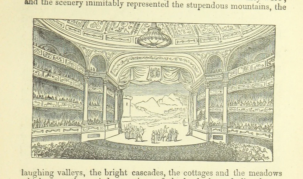 An illustration from Pickwick abroad; or, the Tour in France ... Illustrated with forty steel engravings by Crowquill, and thirty-three wood cuts, 1864, leaf 199