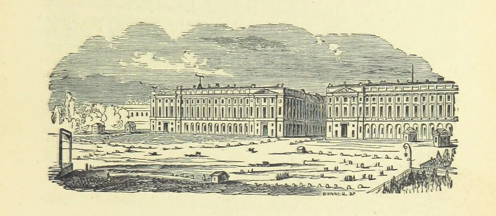 An illustration from Pickwick abroad; or, the Tour in France ... Illustrated with forty steel engravings by Crowquill, and thirty-three wood cuts, 1864, leaf 209