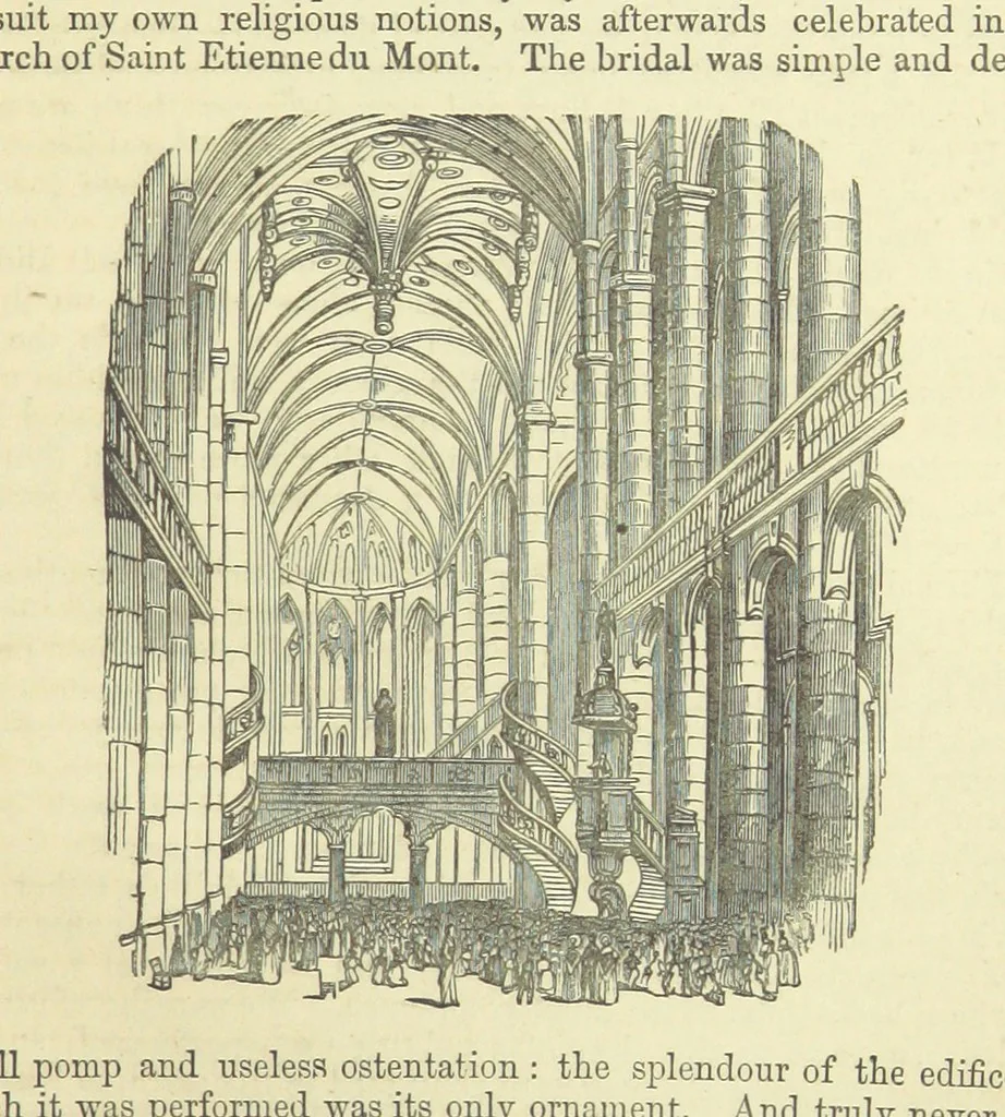 An illustration from Pickwick abroad; or, the Tour in France ... Illustrated with forty steel engravings by Crowquill, and thirty-three wood cuts, 1864, leaf 347