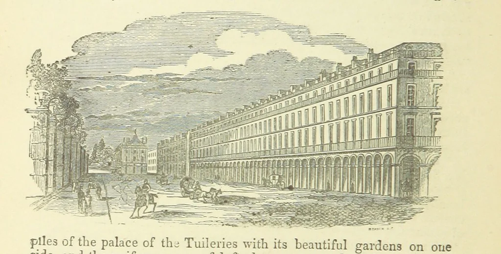 An illustration from Pickwick abroad; or, the Tour in France ... Illustrated with forty steel engravings by Crowquill, and thirty-three wood cuts, 1864, leaf 410
