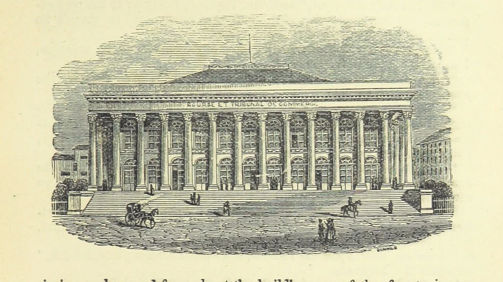 An illustration from Pickwick abroad; or, the Tour in France ... Illustrated with forty steel engravings by Crowquill, and thirty-three wood cuts, 1864, leaf 455