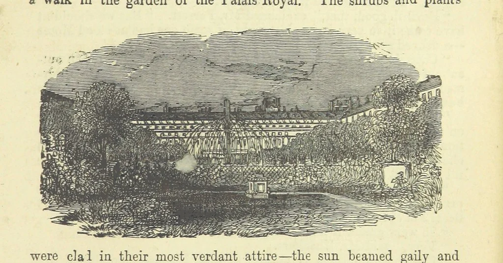 An illustration from Pickwick abroad; or, the Tour in France ... Illustrated with forty steel engravings by Crowquill, and thirty-three wood cuts, 1864, leaf 597