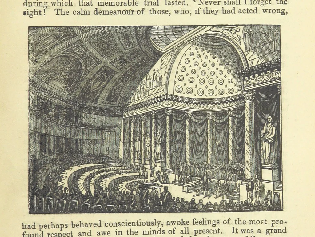 An illustration from Pickwick abroad; or, the Tour in France ... Illustrated with forty steel engravings by Crowquill, and thirty-three wood cuts, 1864, leaf 685