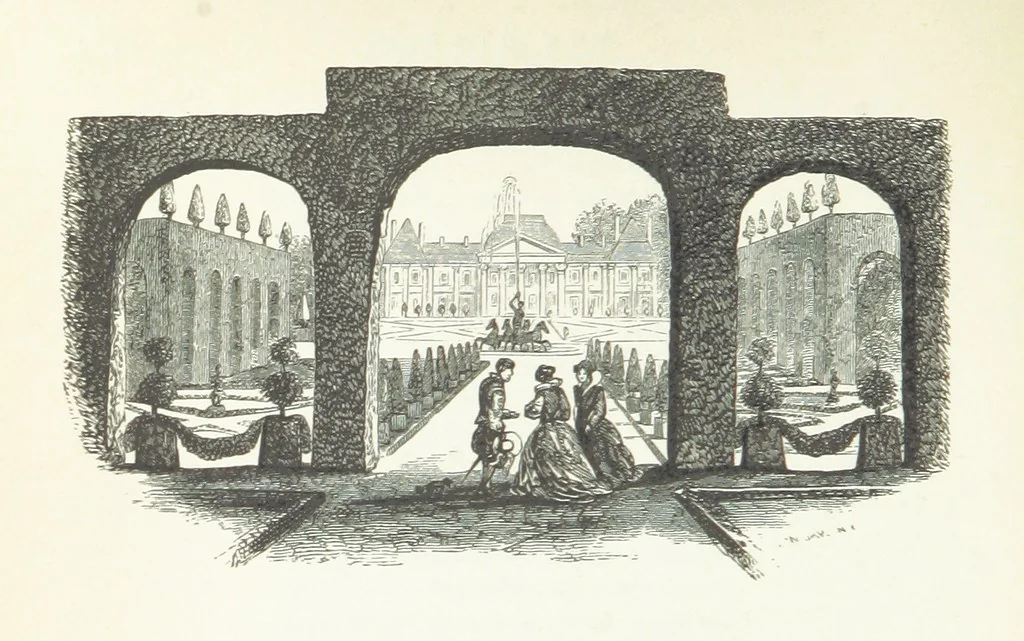 An illustration from The Rhyme and Reason of Country Life: or, selections from fields old and new. By the author of “Rural Hours,” etc, 1856, leaf 202