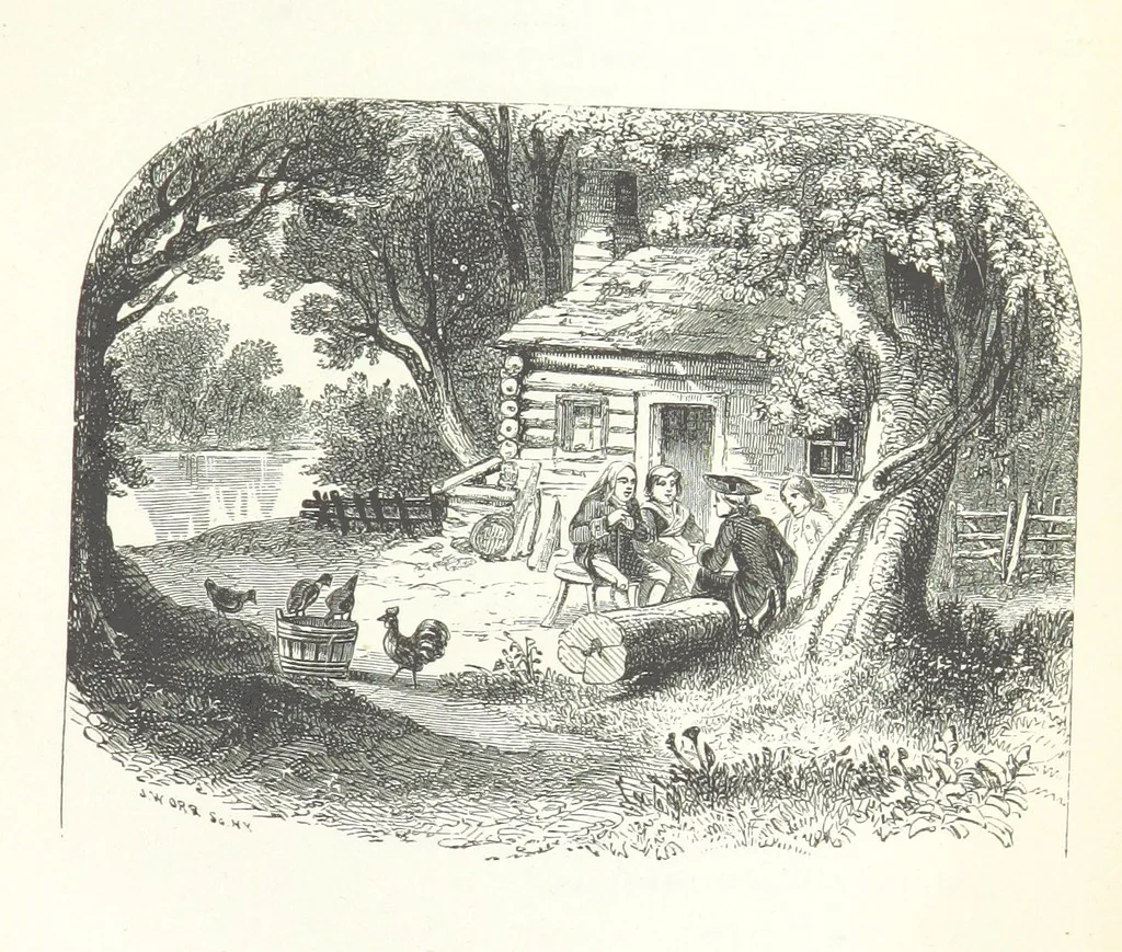An illustration from The Rhyme and Reason of Country Life: or, selections from fields old and new. By the author of “Rural Hours,” etc, 1856, leaf 393