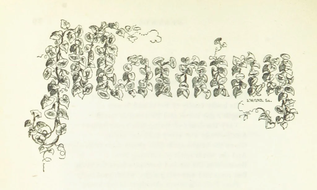 An illustration from The Rhyme and Reason of Country Life: or, selections from fields old and new. By the author of “Rural Hours,” etc, 1856, leaf 94