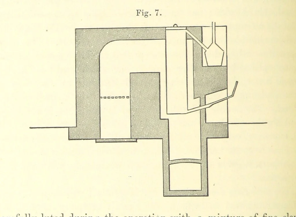 An illustration from Aluminium: its history, occurrence, ... and applications ... Illustrated, etc, 1890, leaf 150