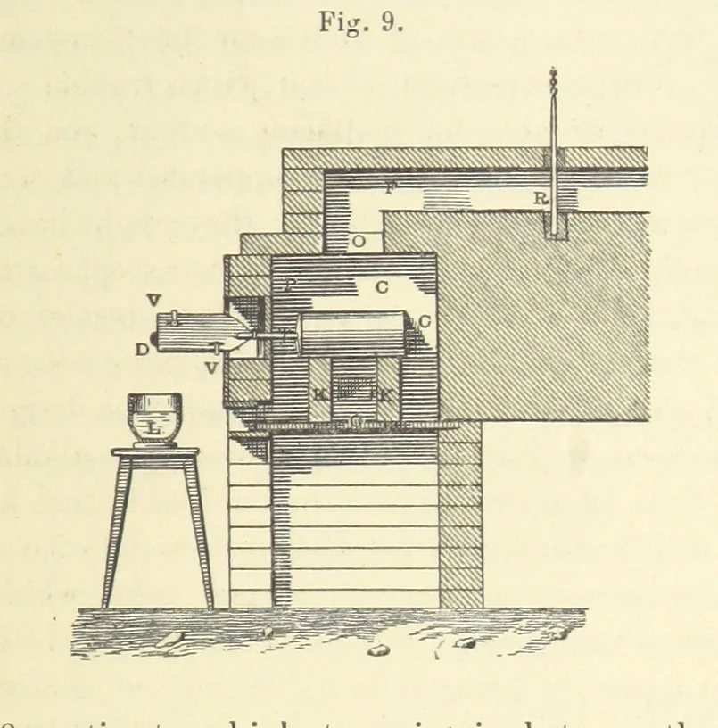 An illustration from Aluminium: its history, occurrence, ... and applications ... Illustrated, etc, 1890, leaf 173